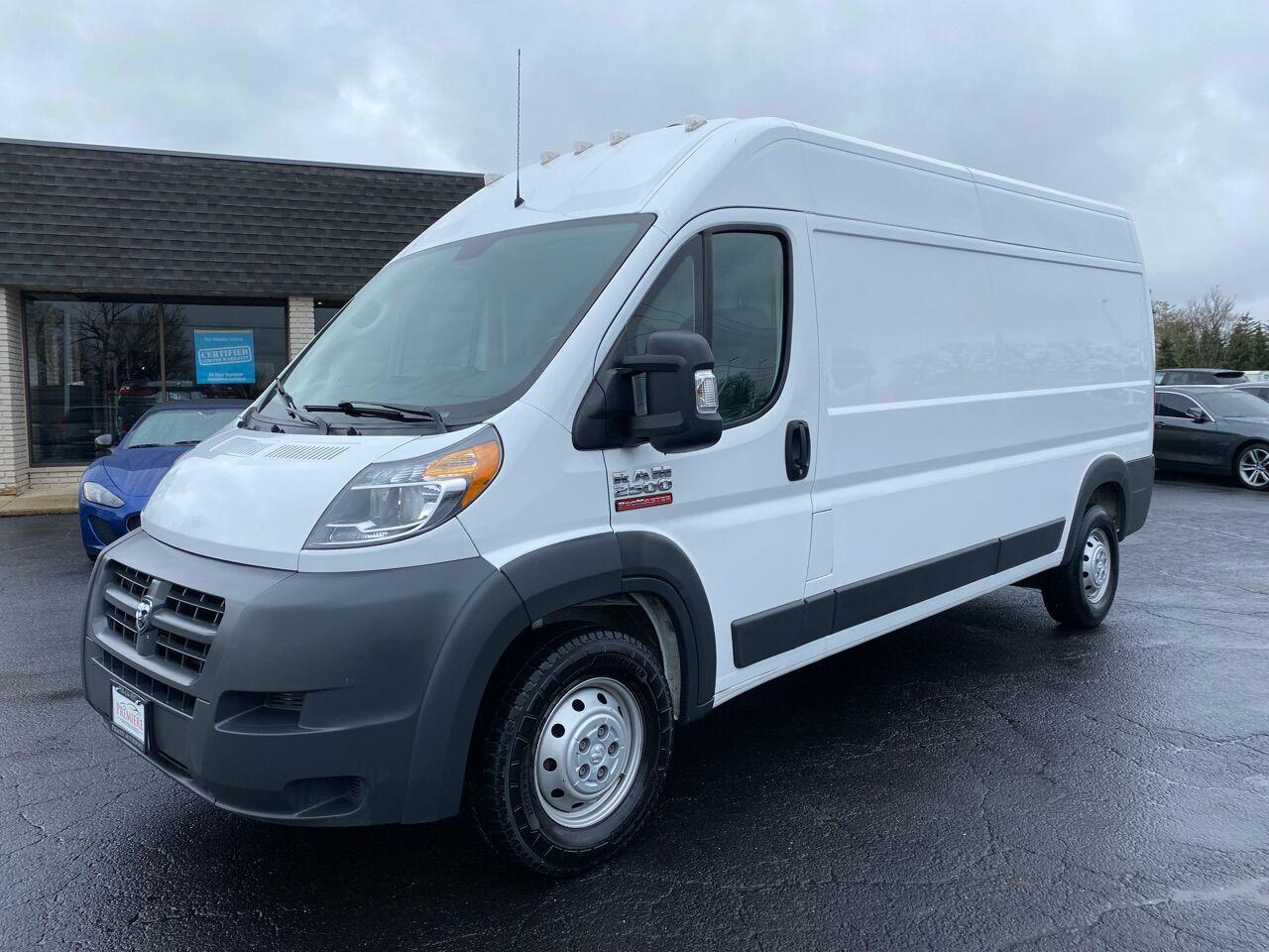 Used 2018 RAM ProMaster Cargo 2500 159 WB 3dr High Roof Cargo Van For ...