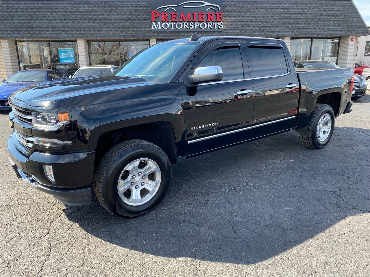 Used 2016 Chevrolet Silverado 1500 LTZ Z71 4x4 4dr Crew Cab 5.8 ft. SB ...